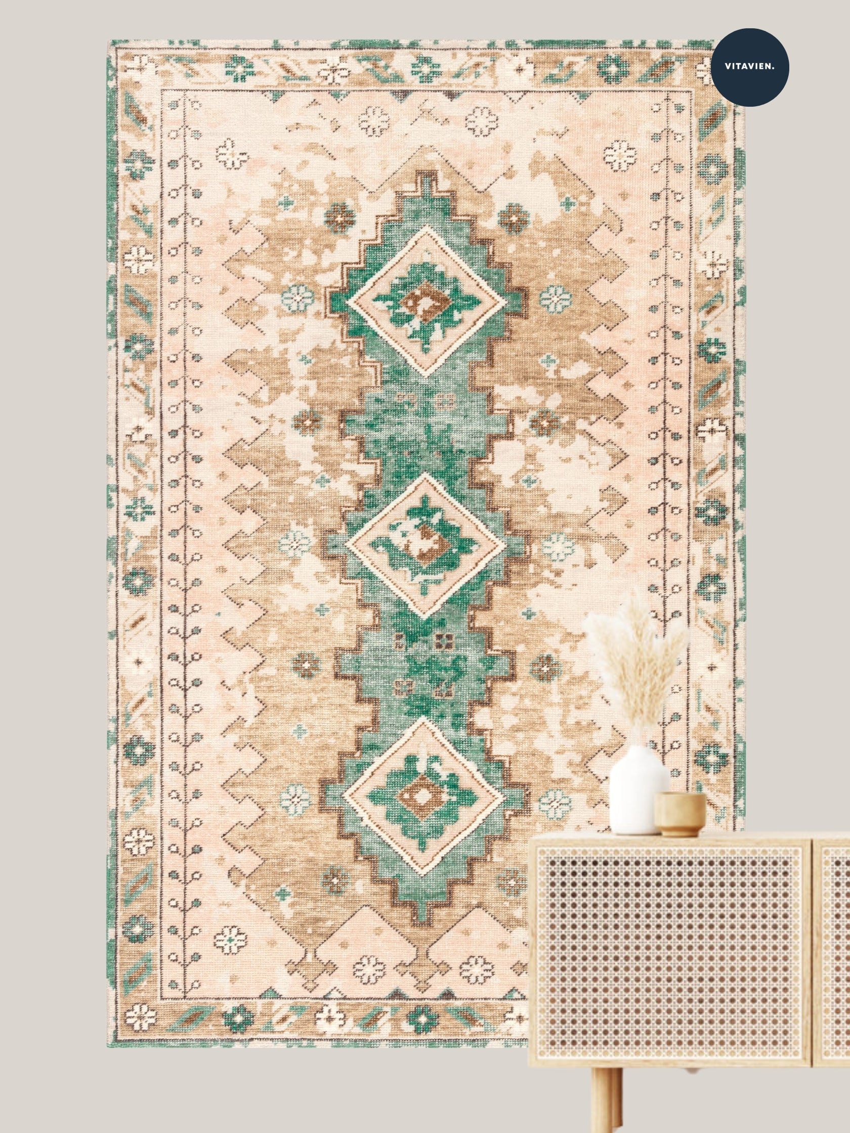 Tapis vintage Hande Lomé