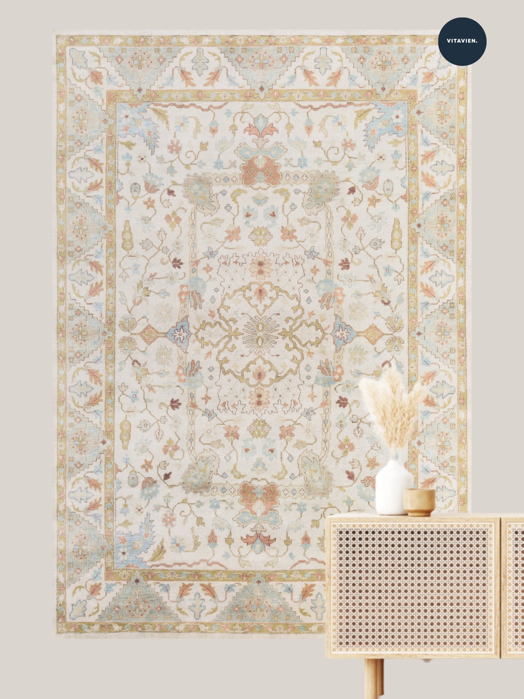 Tapis vintage Elvan Lomé