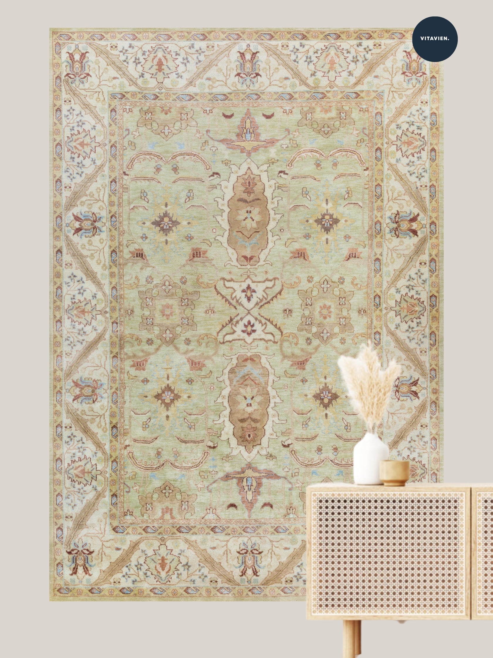 Tapis vintage Zara Lomé