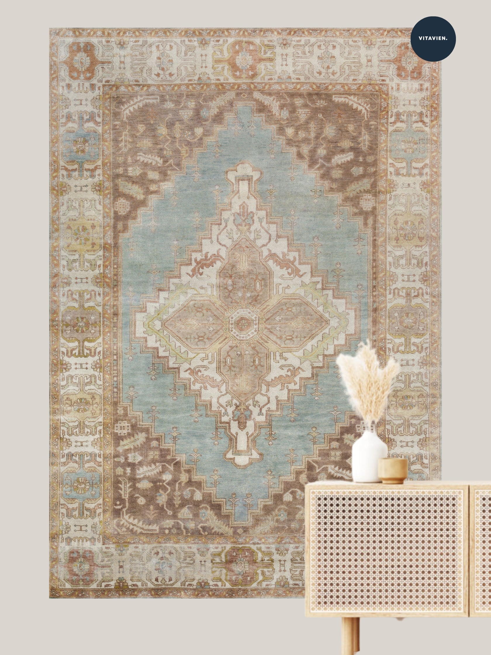 Tapis vintage Simay Lomé