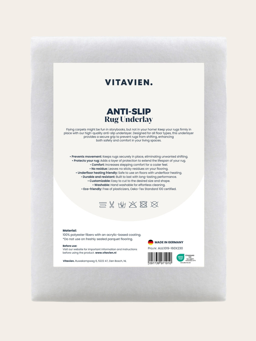Sous-tapis antidérapant Premium