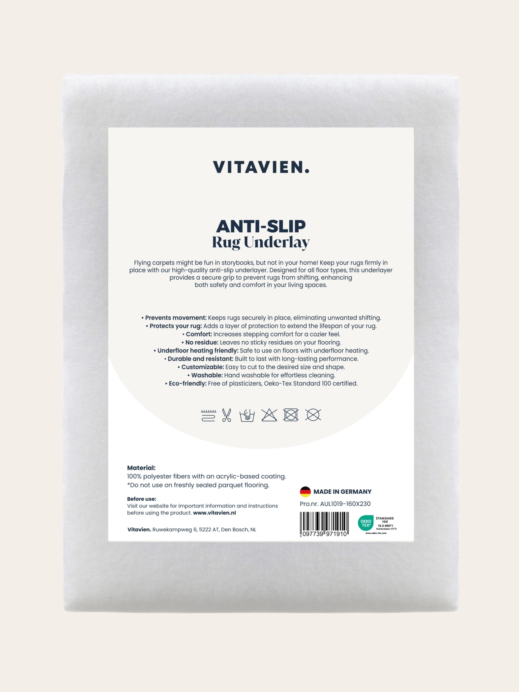 Sous-tapis antidérapant Premium