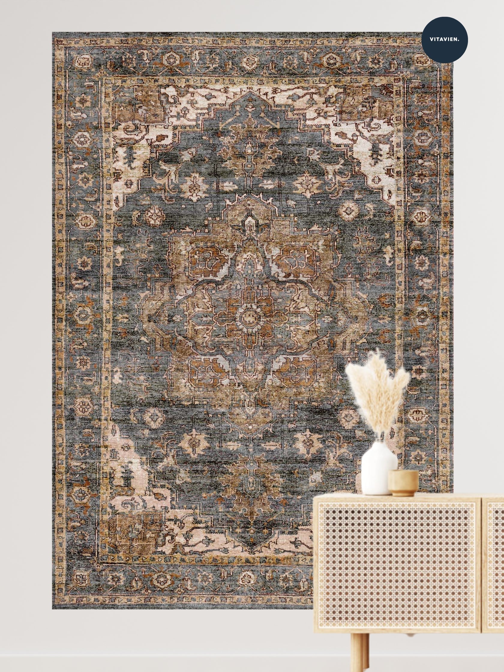 Tapis vintage Hazal Vera