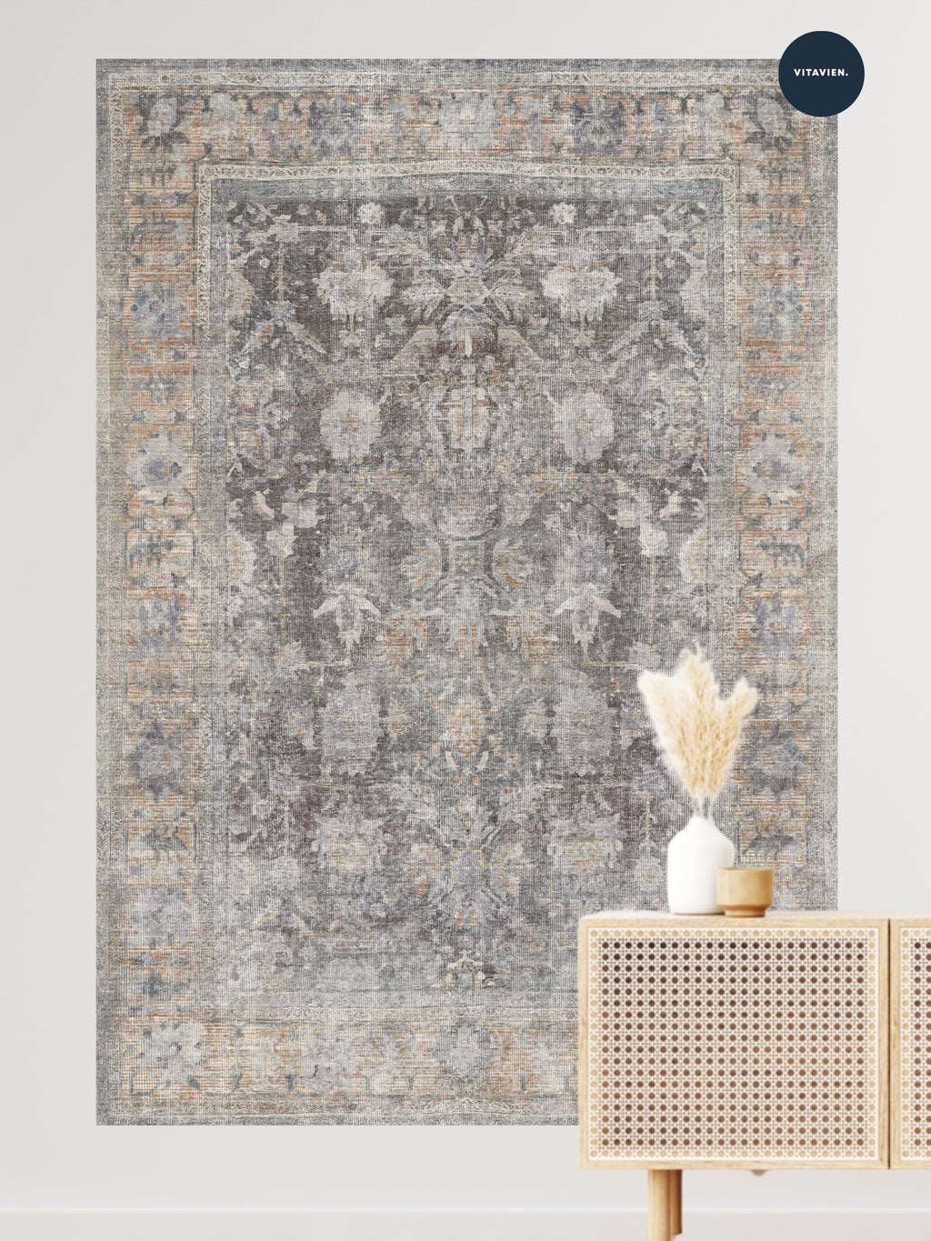 Tapis vintage Nazel Vera