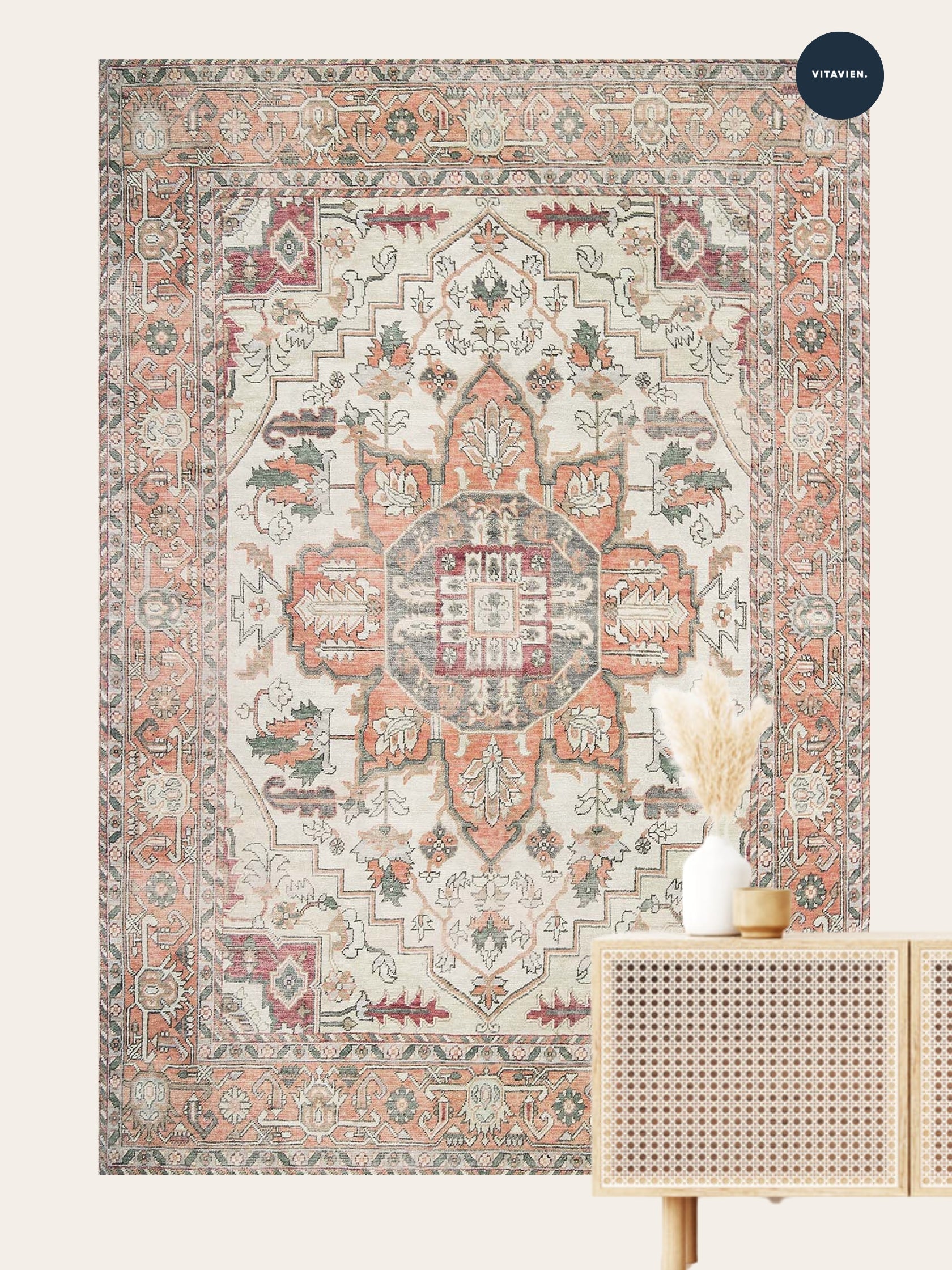 Tapis vintage Eylem Vera