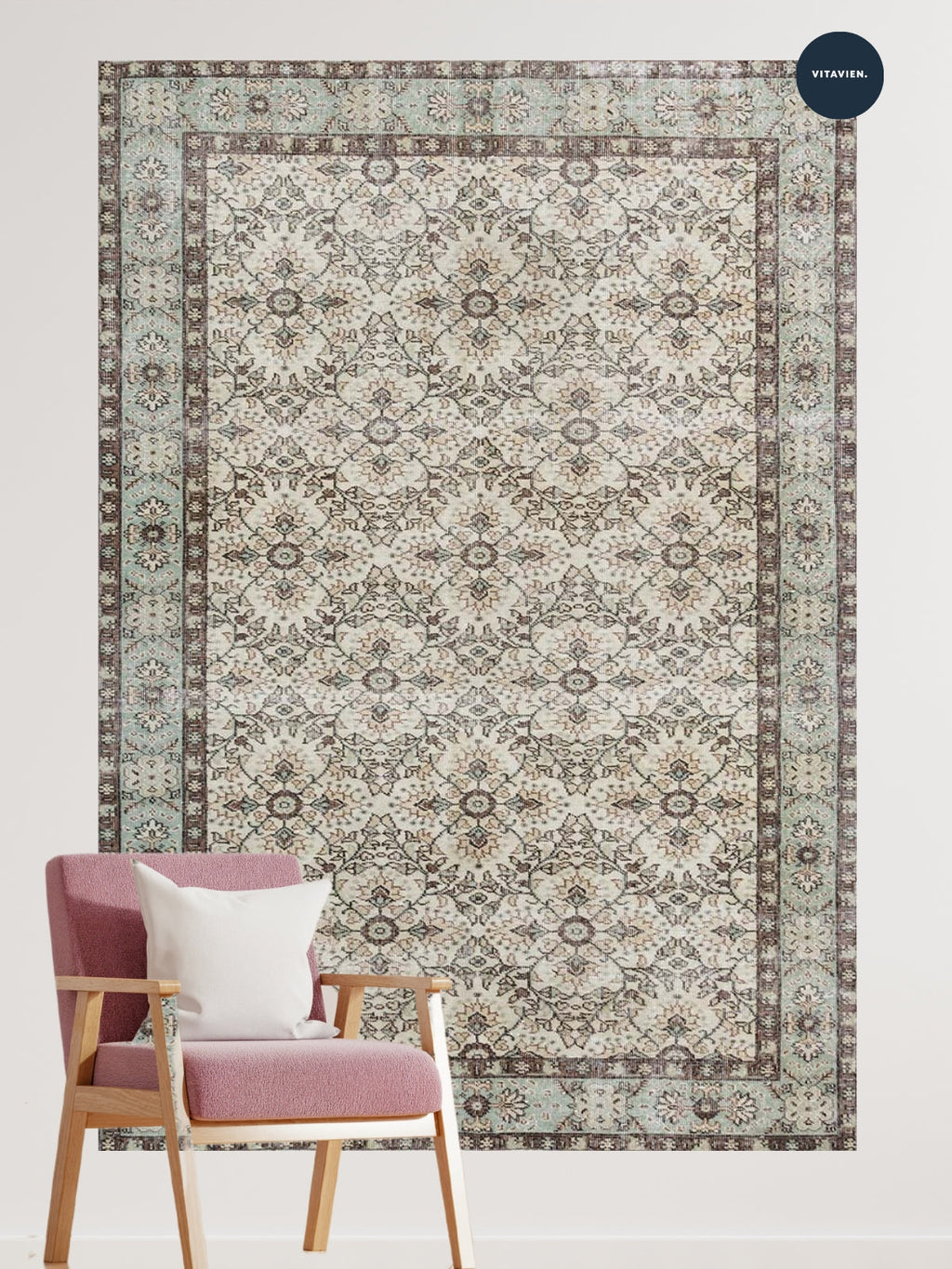 Tapis vintage Lebibe Vera
