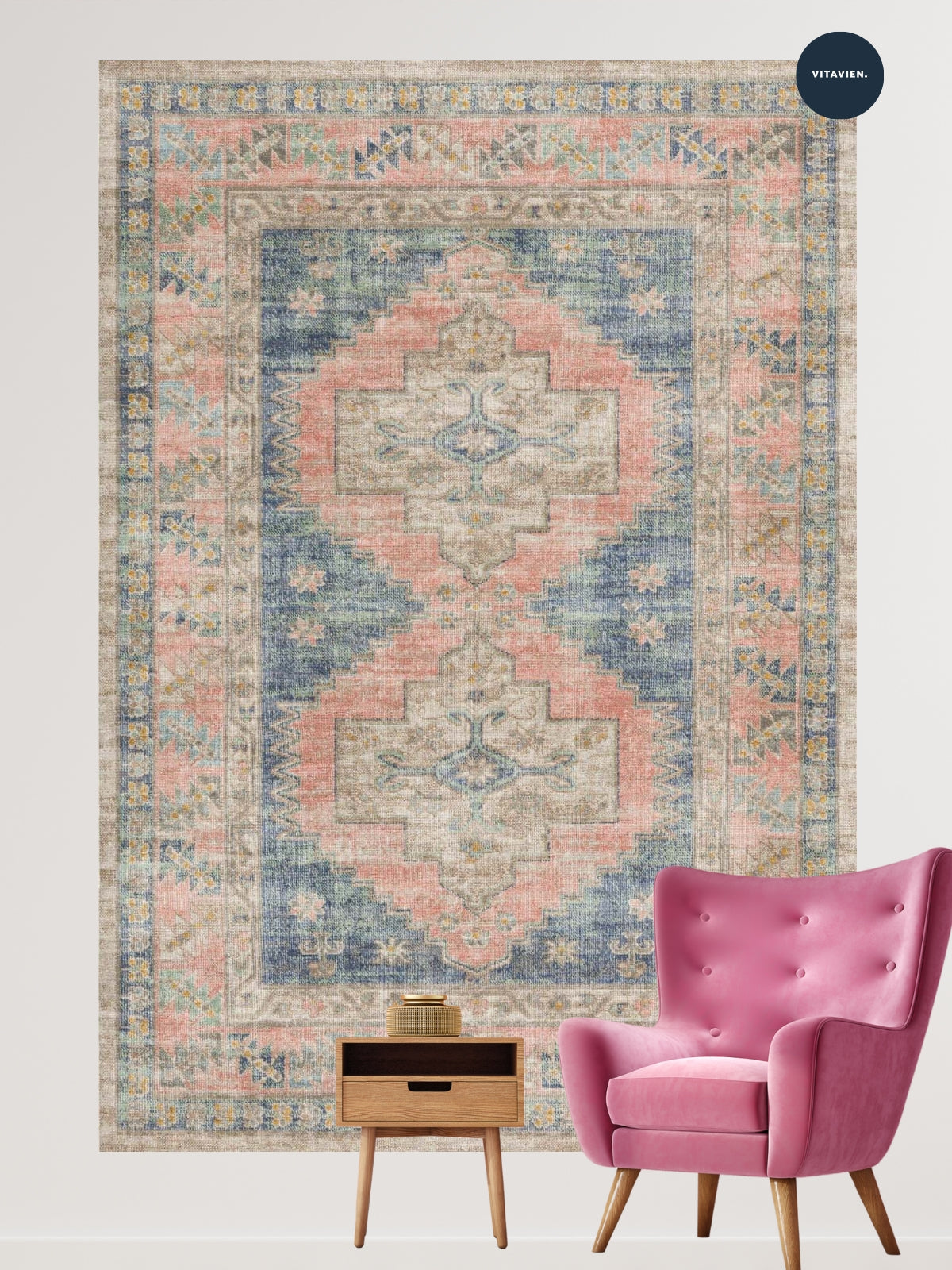 Tapis vintage Tugba Vera