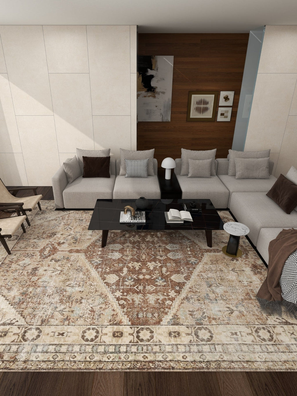 Tapis vintage Melike Lomé