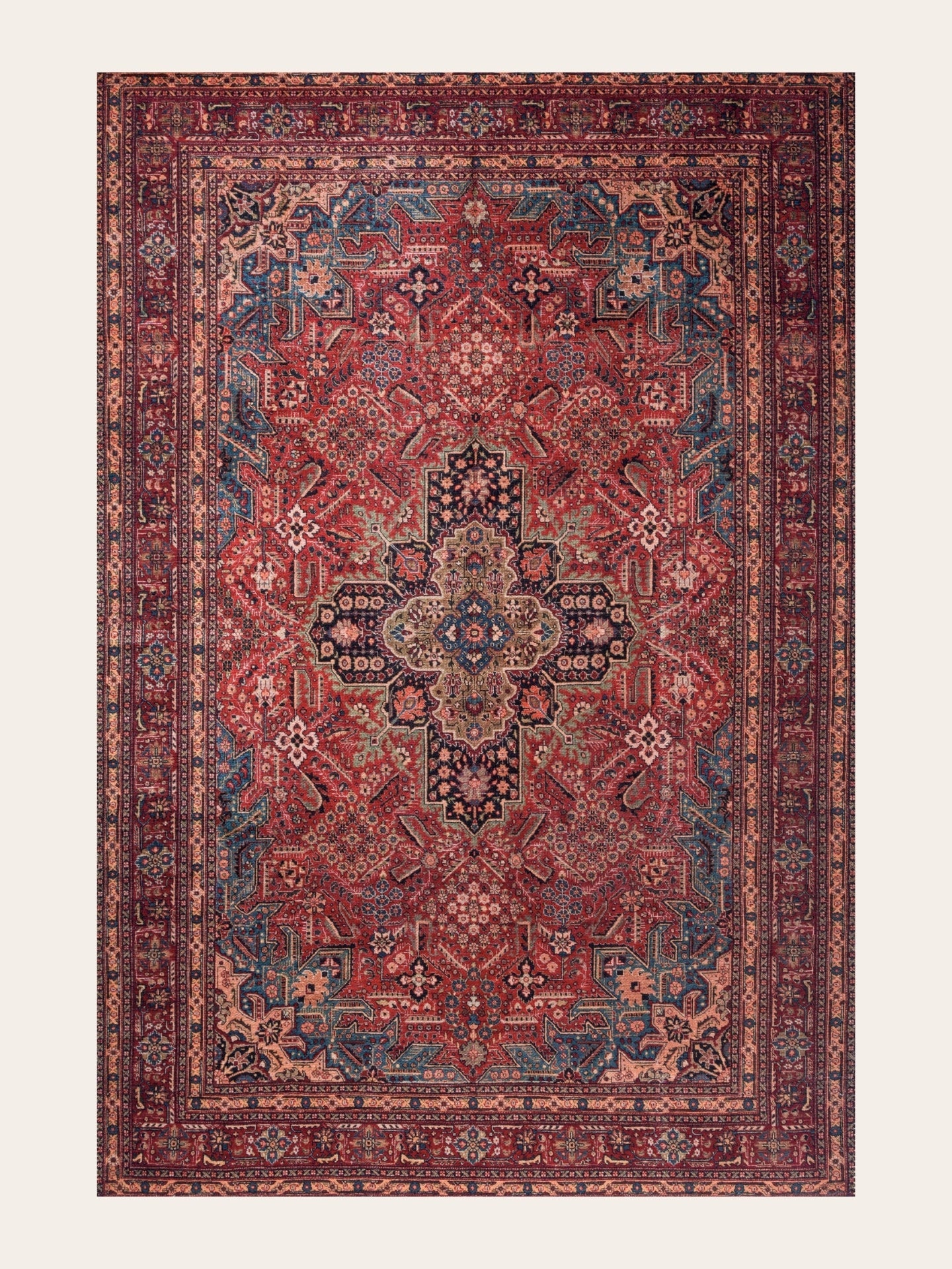 Tapis vintage Hanimeli Vera